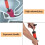 WC cleaner, efficient toilet plunger remover, effective tool for clogged drains and sinks 5