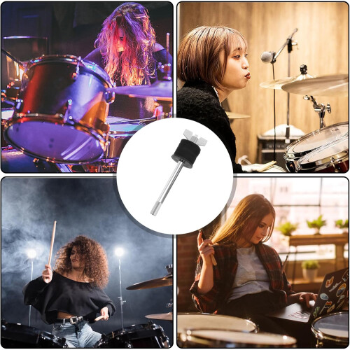 Drum assembly rack, percussion instrument, accessories, wing nut, black stacker attachment, metal holder 2