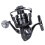 Moulinet de pêche haute performance, manivelle interchangeable, système de roulement à billes résistant au sel, double rangée de trous, 1