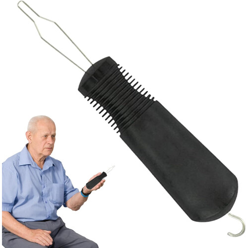 Button Hook and Zipper Pull Helper  OneHanded Fastener, Dressing Aid For Seniors, Easy Zipper Pull 2