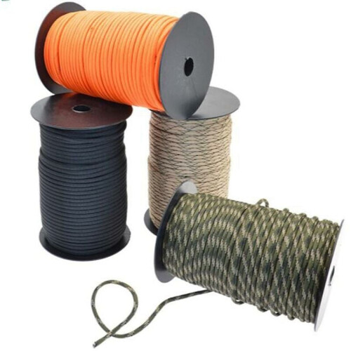 Σχοινί Paracord πολλαπλών χρήσεων, τακτικό Paracord με εξαιρετική αντοχή για υπαίθριες