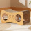 Living And Home Versatile Cat Scratching House with Interactive Toy Balls 2