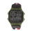 Digitale Sportuhr, Canvas-Armband, leuchtend, 4