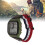 Digitale Sportuhr, Canvas-Armband, leuchtend, 11