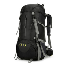 Leichter Wanderrucksack, wasserabweisend, faltbar, aus bissfestem Oxford-Gewebe, großes Fassungsvermögen mit mehreren Taschen fürs Campen