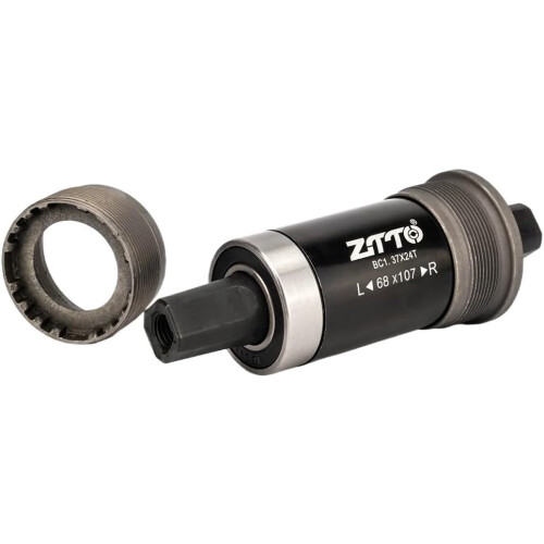 Bottom Bracket Bicycle Bottom Bracket Tool Set with Square Cone Thread Removal Tool for Square Cone Spindle Crankset Bottom Bracket 68x120L Kit 1
