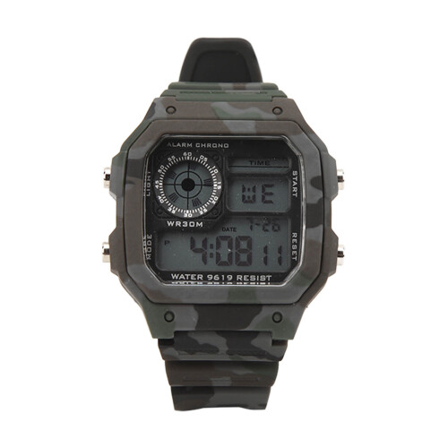 Digitaluhr, multifunktional, modisch, quadratisch,
