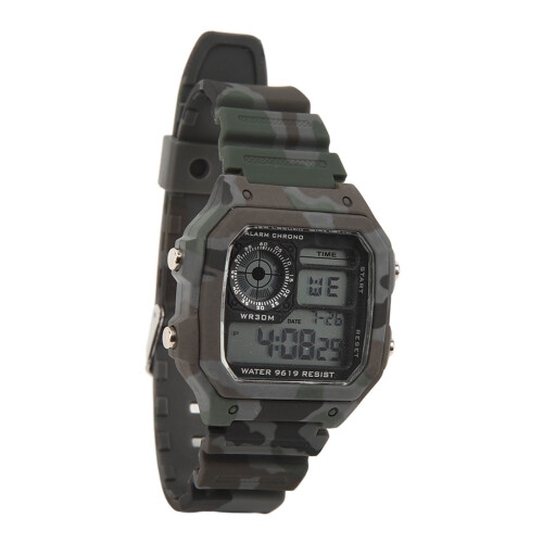 Digitaluhr, multifunktional, modisch, quadratisch, 2