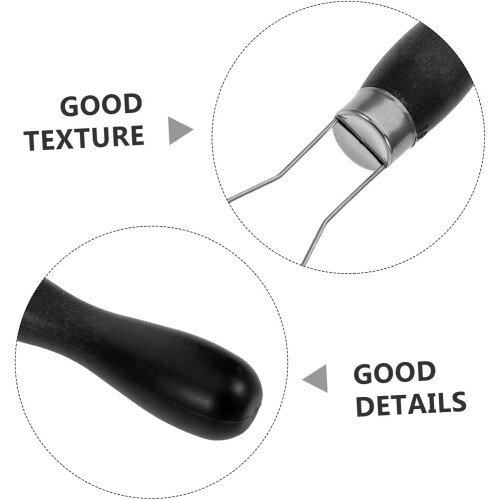 10pcs Quick Button Threading Tool Ergonomic Plastic Handle Snap Fastener Installer Zipper Pull Helper Wedding Dresses 1