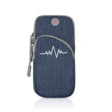 Fascia da braccio sportiva regolabile per allenamento, corsa, camminata, ciclismo con resistente al sudore, supporto universale per telefono, design