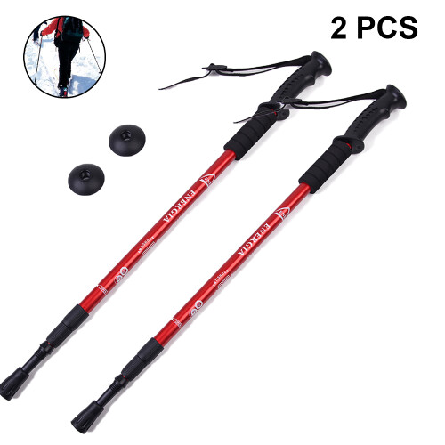 Walking Stick, Collapsible, For Backpacking, With Quick Lock, Extend: 135cm