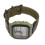 Digitale Sportuhr mit Canvas-Armband, leuchtend, 2
