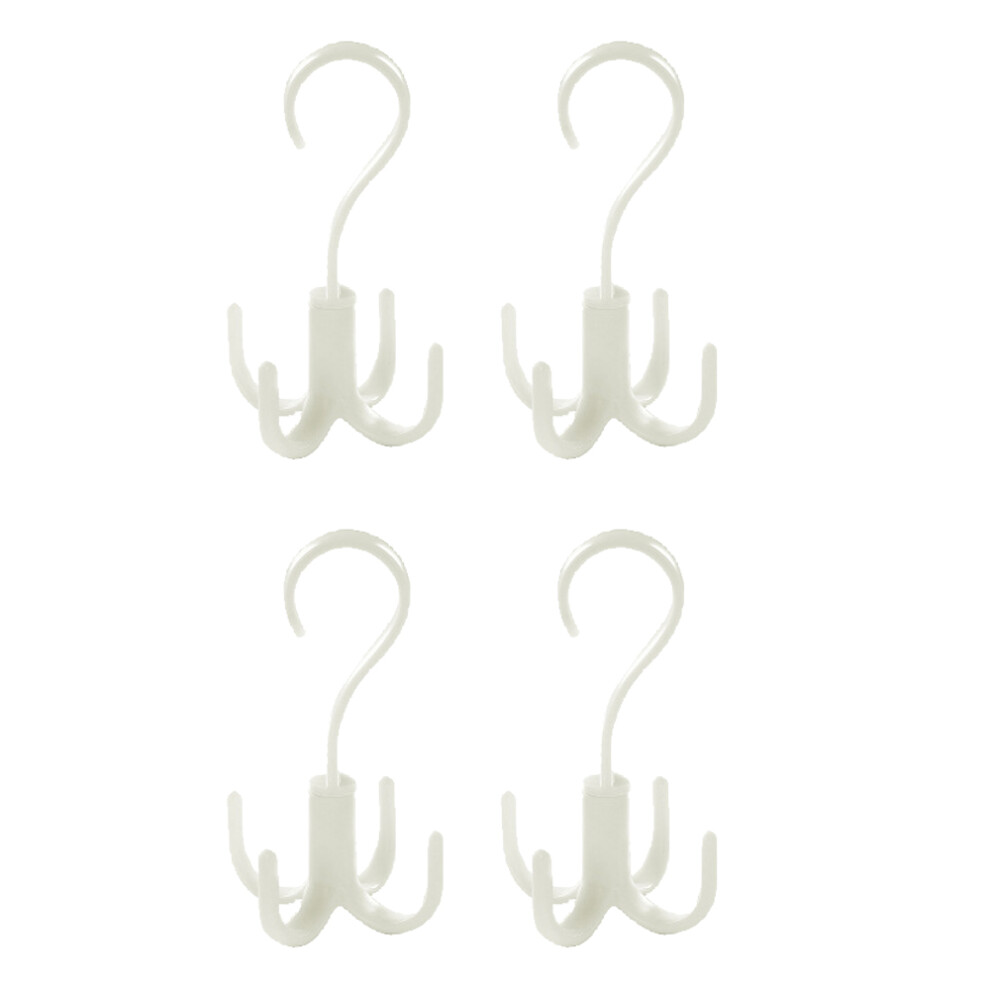 Multifunctional Closet Organizer, 360 Degree Swivel Hooks For Closet Space Saving, Abs Thick Material Rotatable Hook For Home Office (Compact Size) 9454554850160