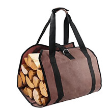 Firewood Carrier Camping Canvas Bags Large Open Bag With Stitched Handles Abrasion Resistant Tear Resistant For Camping