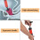 WC cleaner, efficient toilet plunger, drain, clogs, remover, effective tool for clogged drains Ref: 3612 2