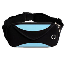 Riñonera delgada para correr, diseño de doble bolsillo, riñonera para mujeres y hombres, accesorio impermeable y duradero para fitness, viajes y