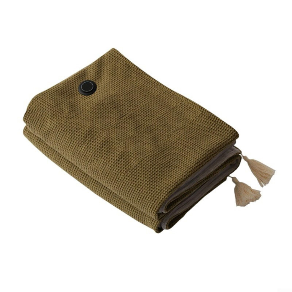 Heated Blanket Shawl Apricot  Quick Heat Up, Three Temperature Settings, Travel And Indoor Relaxation