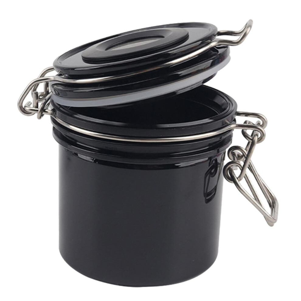 Eyelash Glue Storage Tank Sealed Leakproof Jar For Home Use Black Storage Container