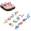12 Stück Slipper-Charme, PVC, Dinosaurier-Cartoon, 11