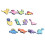 12 Stück Slipper-Charme, PVC, Dinosaurier-Cartoon, 13