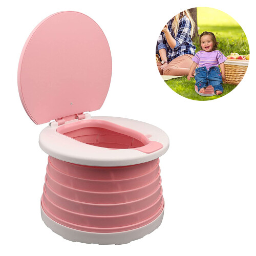 Portable Royal Potty, Foldable Design For Travel, Easy To Install, High Quality Construction, Multi-functional 1