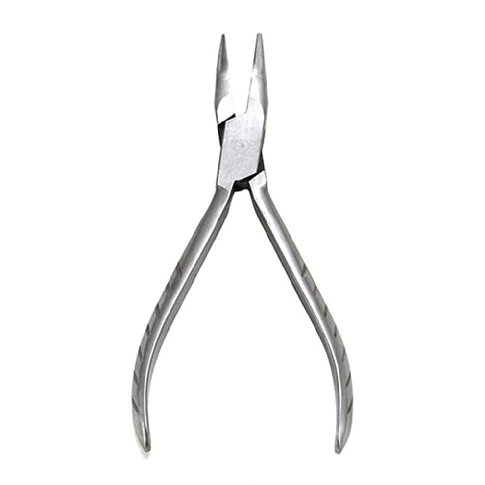 Nylon Jaw Pliers Stainless Steel Craft Plat-Curved Nose Pliers 7754001005764