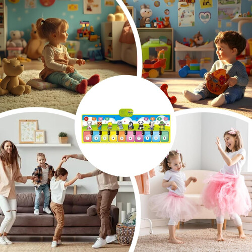 Keyboard Mat for Kids  Music Mat  Interactive Electronic Toy 2