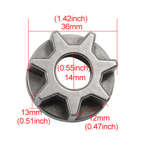 Gear Sprocket Drive Replace Sprocket Gear Asterisk 3/6/7-M14