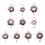 Gear Sprocket Drive Replace Sprocket Gear Asterisk 3/6/7-M14 2
