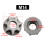 Gear Sprocket Drive Replace Sprocket Gear Asterisk 3/6/7-M14 6