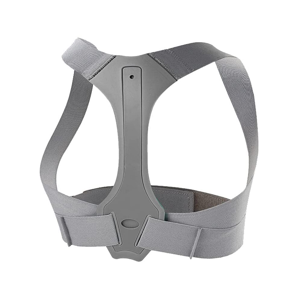 Gray Back Posture Corrector Lumbar Spine Support Belt For Men Women Small Therapy Corset Bandage