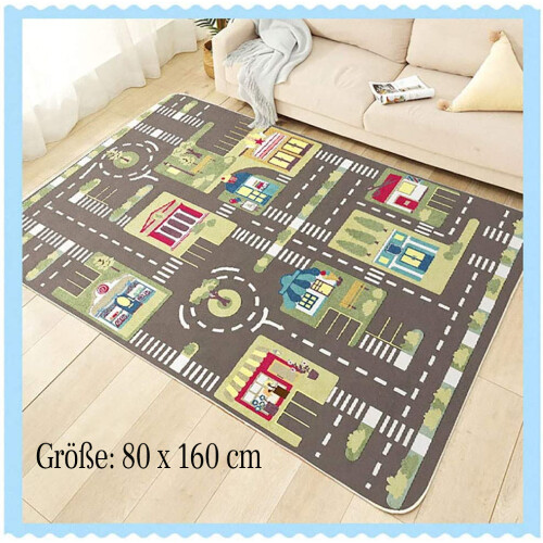 Εκπαιδευτικό Παιδικό Παιχνιδόστρωμα Μάθησης, Χοντρό και Μαλακό για Άνετο 1