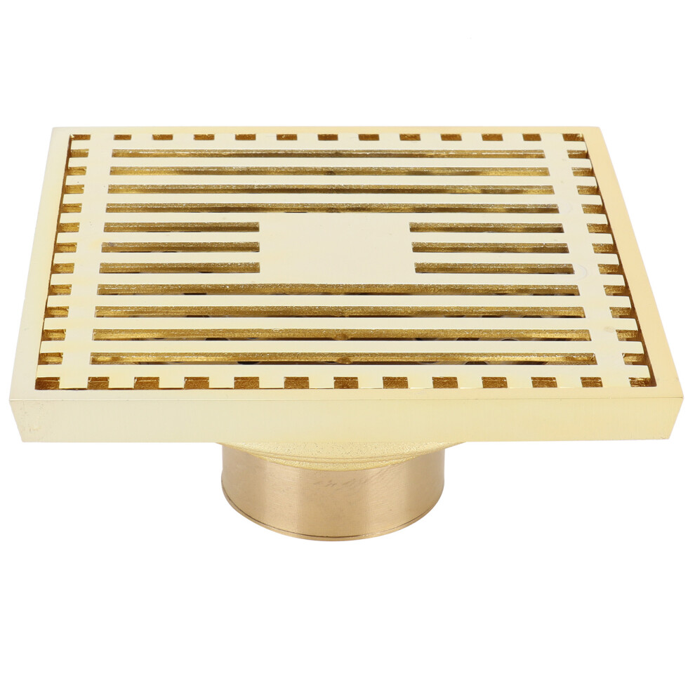 Floor Drain Cover, Removable Grate With Hair Catcher, Corrosion Resistant Finish Square Shower Drain With Adjustable Installation, Anti Clogging Porou 9466005040846