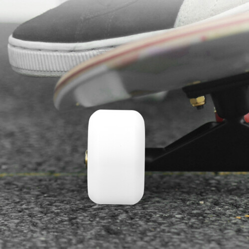 Λευκή ρόδα για skateboard με εξαιρετική κατασκευή και ελαφρύ και ανθεκτικό σχεδιασμό 2