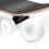 Λευκή ρόδα για skateboard με εξαιρετική κατασκευή και ελαφρύ και ανθεκτικό σχεδιασμό 4