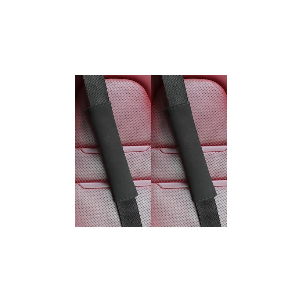 2Pcs Car Seat Belt Cover For Citroen Ds7 Crossback 2018, Soft Shoulder Pad Comfort Protection 9001264378554