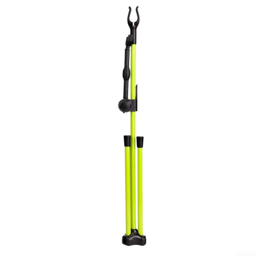 Bow Stand Green Portable Archery Accessory With Ergonomic Design