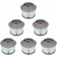 Filtro innovativo per piscine, cartucce di ricambio per filtri da piscina per una filtrazione migliorata, materiali speciali ad alto flusso che