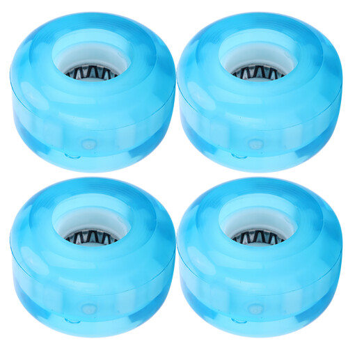 Τροχοί Skateboard Cruiser 52mm, Τροχός υψηλής ελαστικότητας από υλικό PU υψηλής ποιότητας με