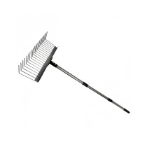 MultiPurpose 21Teeth Metal Rakes Ideal For Patio Balcony-160CM