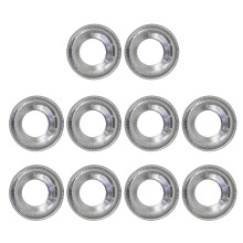 10PCS Gas Stove Liners for Gas-Round style 10 pieces blister bo