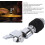 Hi Hat Coupling, Secure Fixation Alloy Clip Jazz Drum Coupling Heights, Adjustable Percussion Instruments Accessories for Musicians 2