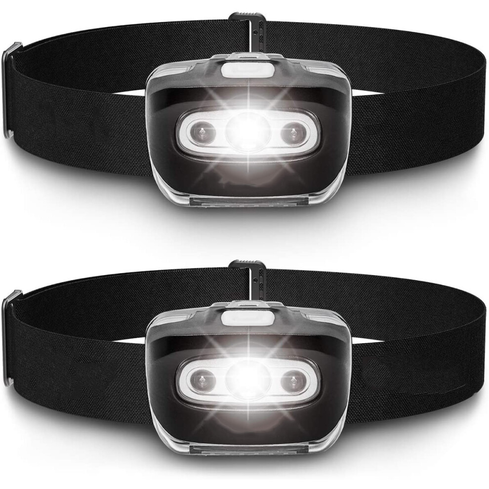 Ultra Bright Led Headlamp For Adventurers, Waterproof Durable With Multiple Ing Modes, Including Sos For Emergency Situations Light/Red 9088816174376