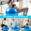 75 cm Durchmesser PVC Gymnastikball Verdickt 14