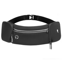 Hydratatiegordel, hardloopheuptas met waterdichte verlengstuk, verstelbare band die niet stuitert, slanke hardloopgordel voor outdoorliefhebbers,