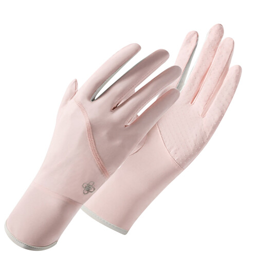Sonnenschutzhandschuhe aus Eisseide, kühl,