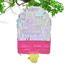 Colorful Guest Small Pinata For Birthday Celebration, Paper Pinata, Chalkboard Accessories