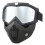Μάσκα Clear Vision Tactical, Υψηλής Ανθεκτικότητας, Ολόσωμη Προστασία Προσώπου, Ανθεκτικοί 1