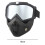 Μάσκα Clear Vision Tactical, Υψηλής Ανθεκτικότητας, Ολόσωμη Προστασία Προσώπου, Ανθεκτικοί 2