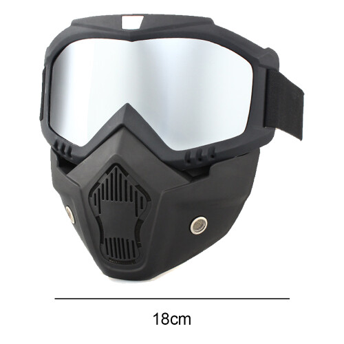 Μάσκα Clear Vision Tactical, Υψηλής Ανθεκτικότητας, Ολόσωμη Προστασία Προσώπου, Ανθεκτικοί 1